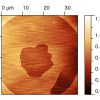 Silicon single steps (sample courtesy L. Koenders)